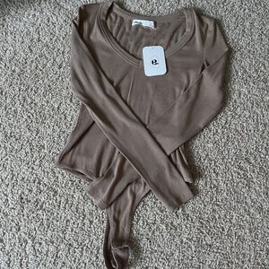 Elodie long-sleeve bodysuit
